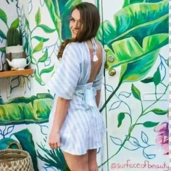 NWOT Semi-sheer swimsuit cover - Picture 2 of 6